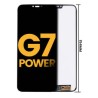 Pantalla LCD Para Motorola G7 Power (XT1955 / 2019) (Versión Internacional ) (154 mm) (Reconstruida) (Negro)