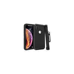 Funda 2 en 1 de Uso Rudo con Sujetador para iPhone X / XS
