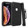 Funda 2 en 1 de Uso Rudo con Sujetador para iPhone X / XS
