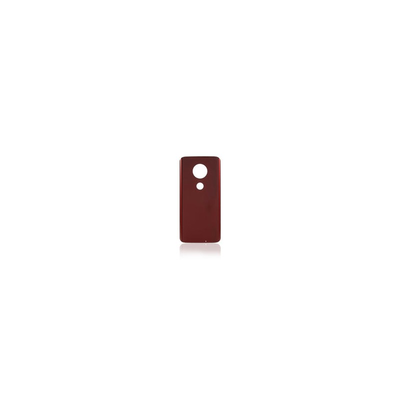 Tapa Trasera Para Motorola Moto G7 Plus (Rojo)
