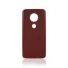 Tapa Trasera Para Motorola Moto G7 Plus (Rojo)