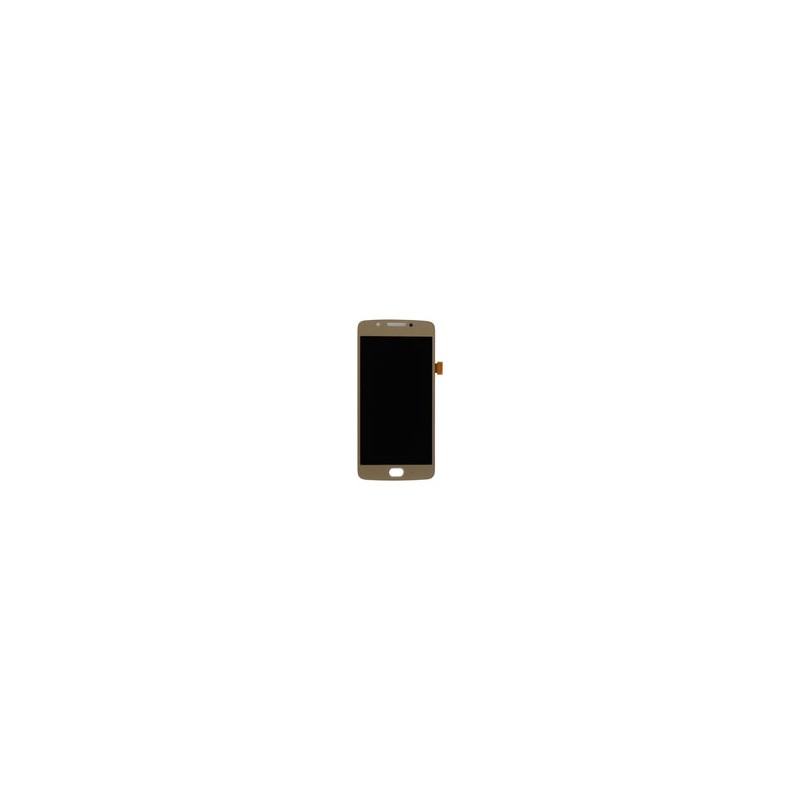 Pantalla LCD Para Motorola G5 (XT1670 / 2017) (Dorado)