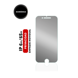 Mica Templada Económica Para iPhone 6 Plus / 6S Plus (Empaque Individual) (Privacidad)