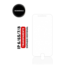 Mica Templada Económica Para iPhone 6 / 6S / 7 / 8 (Empaque Individual)