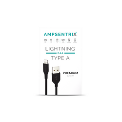 Cable de Carga Rápida Lightning (AmpSentrix)