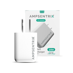 Cargador Dual USB / USB-C Power AmpSentrix (20W)