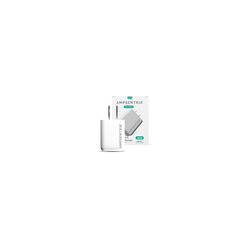 Cargador Dual USB / USB-C Power AmpSentrix (20W)