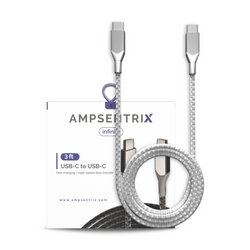 Cable de Carga Rápida Tipo C a Tipo C (AmpSentrix)